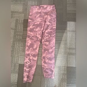 Lululemon pink align camo size 6